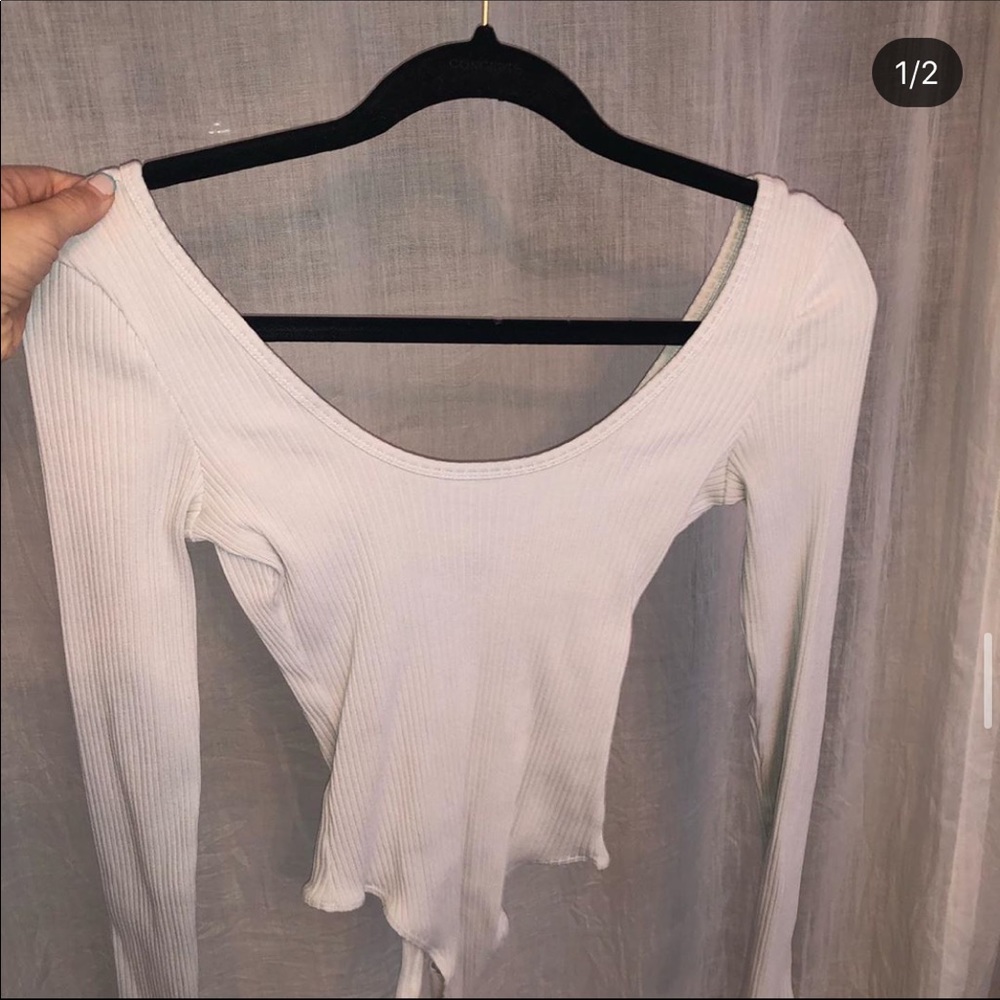 Aritzia: Wilfred ribbed bodysuit